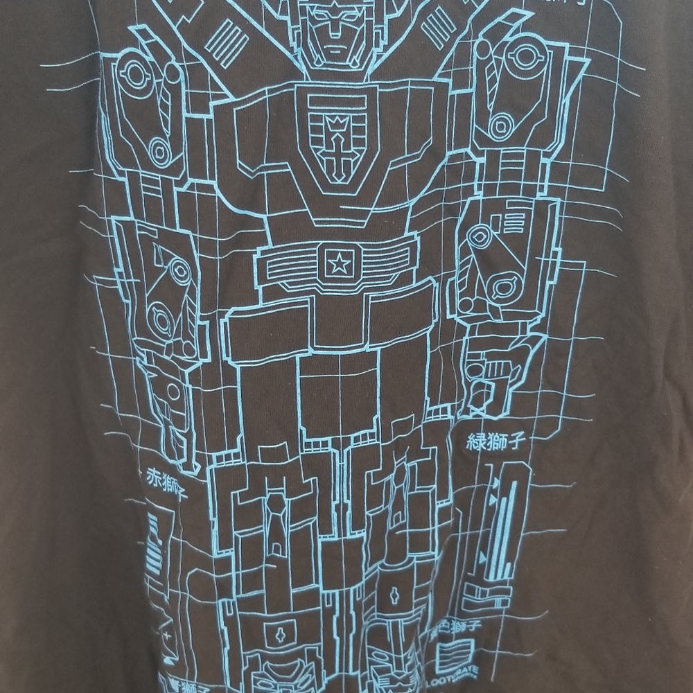 Voltron Blueprint T-Shirt Flophouse